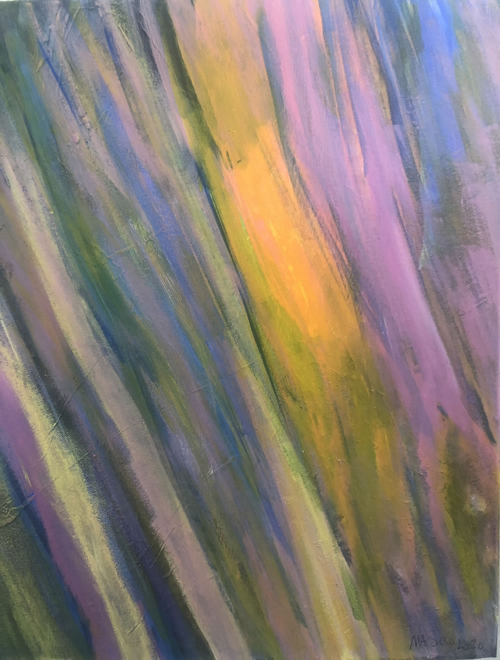 Untitled 282 | 16"x20" | Acrylic on Canvas | $75