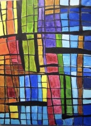 Untitled 311 | 4'x6' | Stained Glass | $200