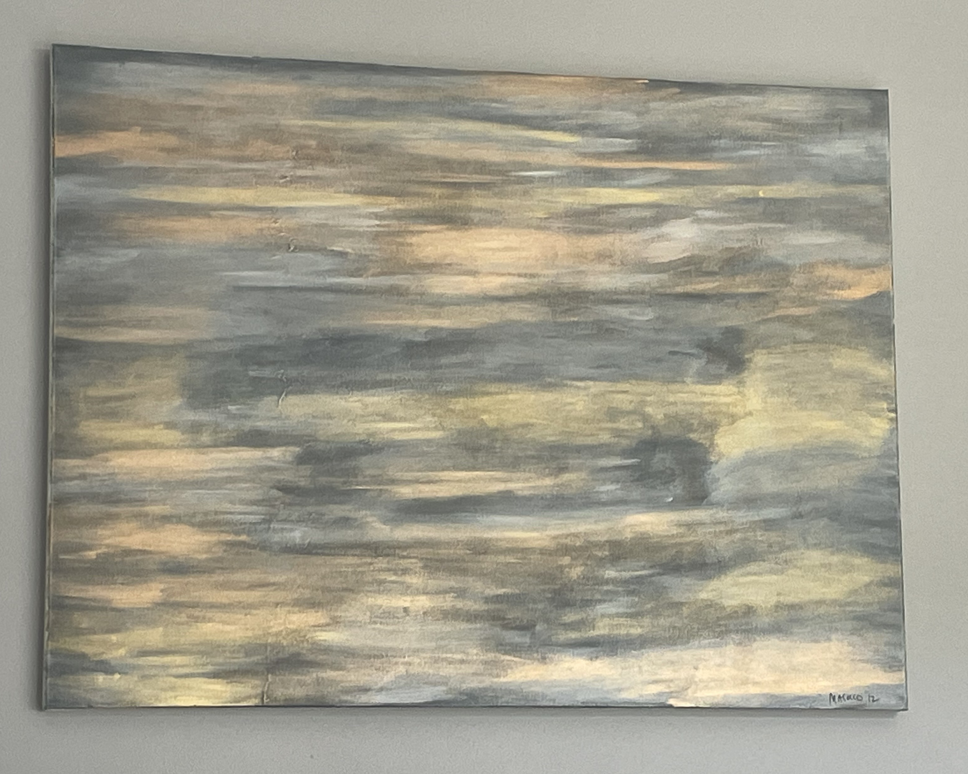 Untitled 341 | 36"x48" | Acrylic on Canvas | $200